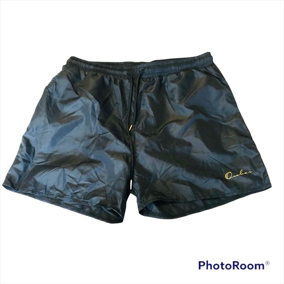 Ouber Light Quick Dry Black Training Running Swimming Workout Shorts Sz Large - Picture 4 of 15
